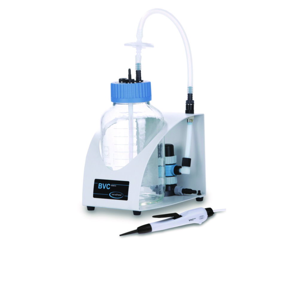 Flüssigkeits Absaugsysteme BioChem-VacuuCenter BVC basic G, Glasflasche