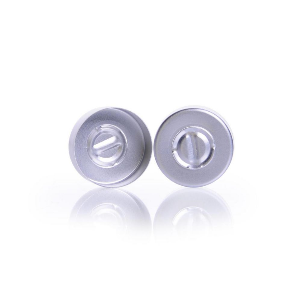 20 mm Aluminium-Kappen für Headspace Vials,ohne Septa Mittel-Abriß, VE=1000