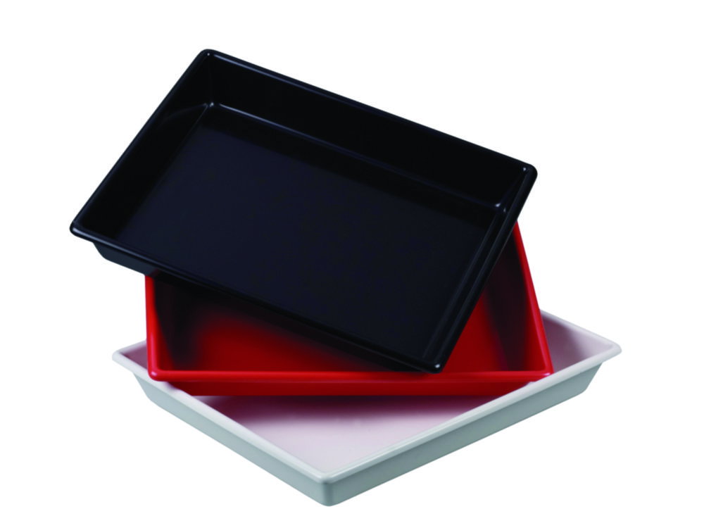 Fotoschalen LaboPlast®, PVC, niedere Form, ohne Bodenrillen