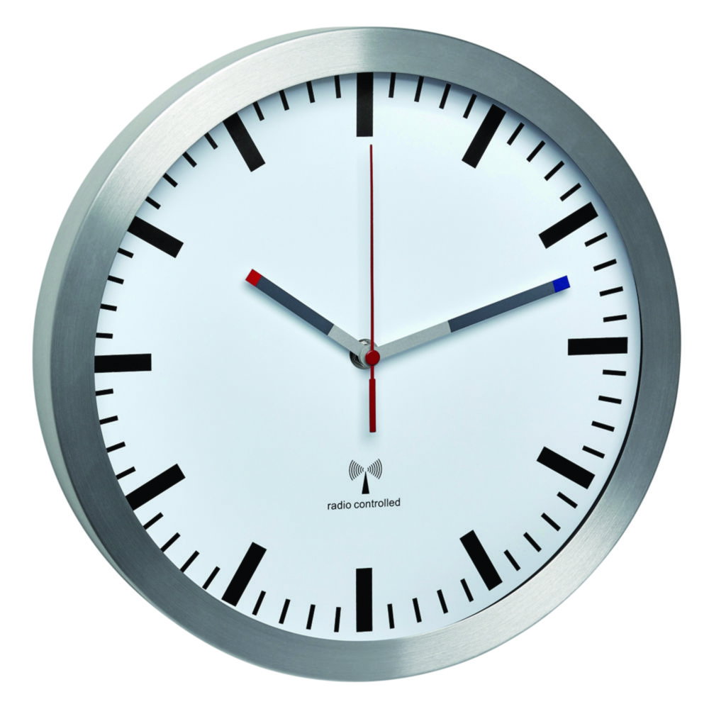 Funk-Wanduhr, Skala ohne Ziffern