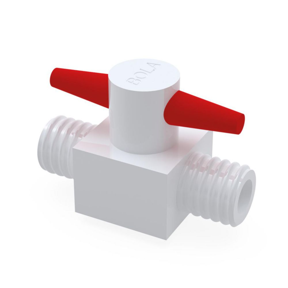 2-Wege GL-Hähne PTFE