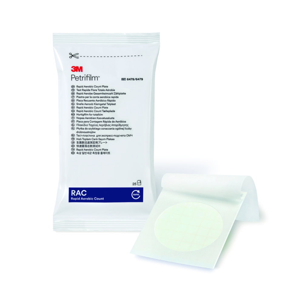 Kulturplatten 3M™ Petrifilm™ | Beschreibung: Gesamtkeimzahl Koliforme
