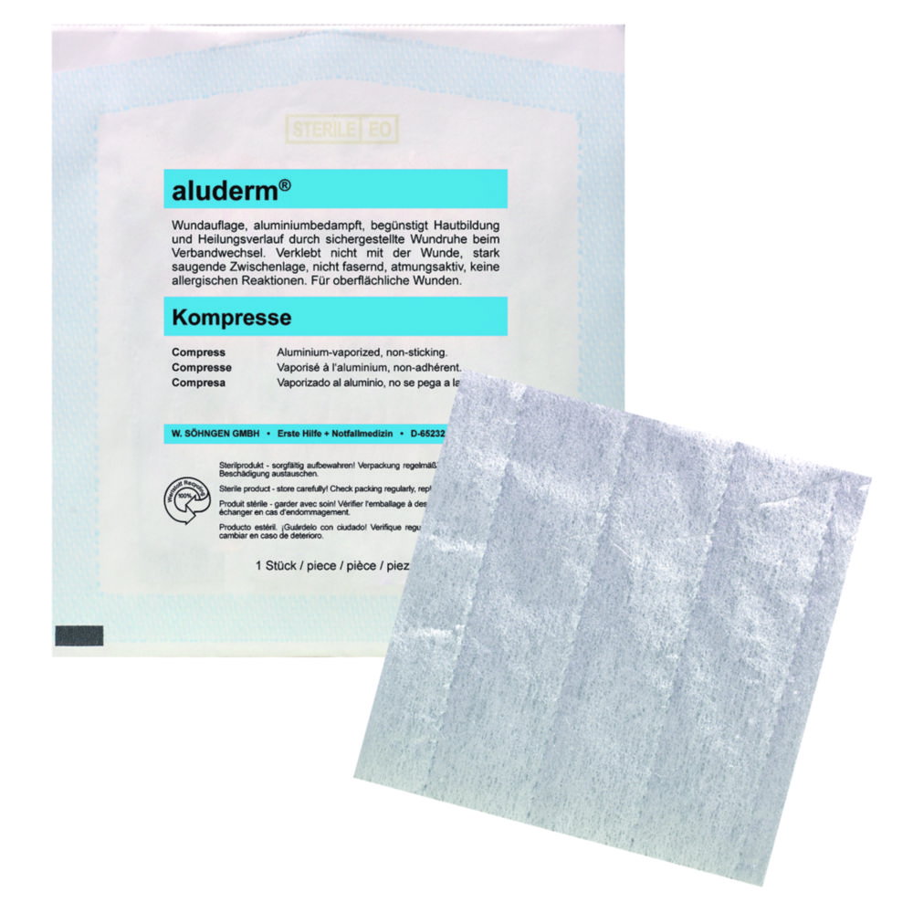 Kompressen aluderm®, steril