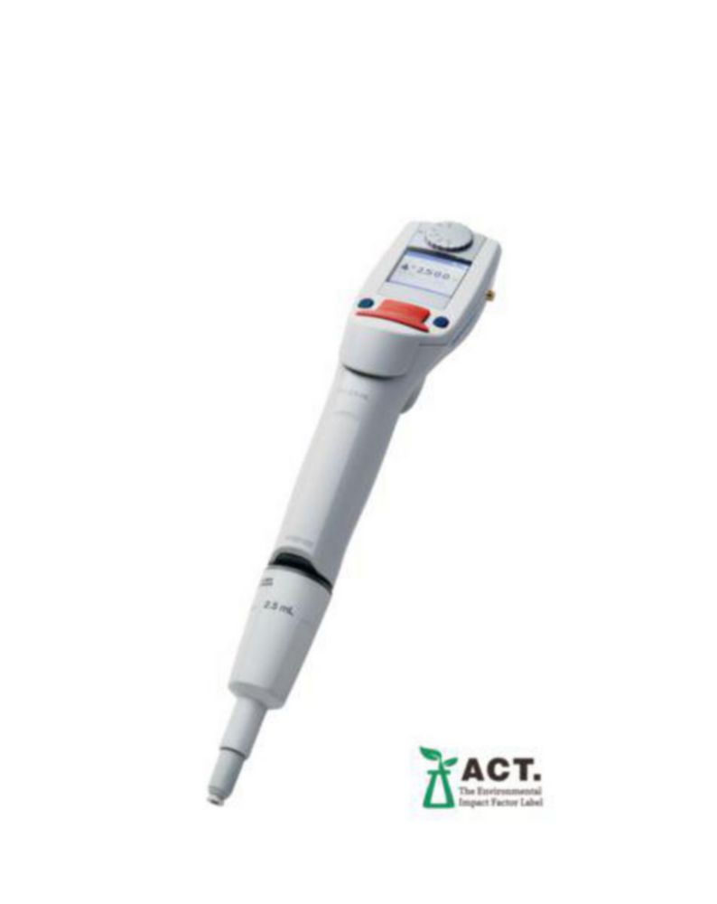 Xplorer® 1-Kanal-Pipette variabel 0,1-2,5 mL, rot *** Kennzeichnungspflichtig UN 3481 ***