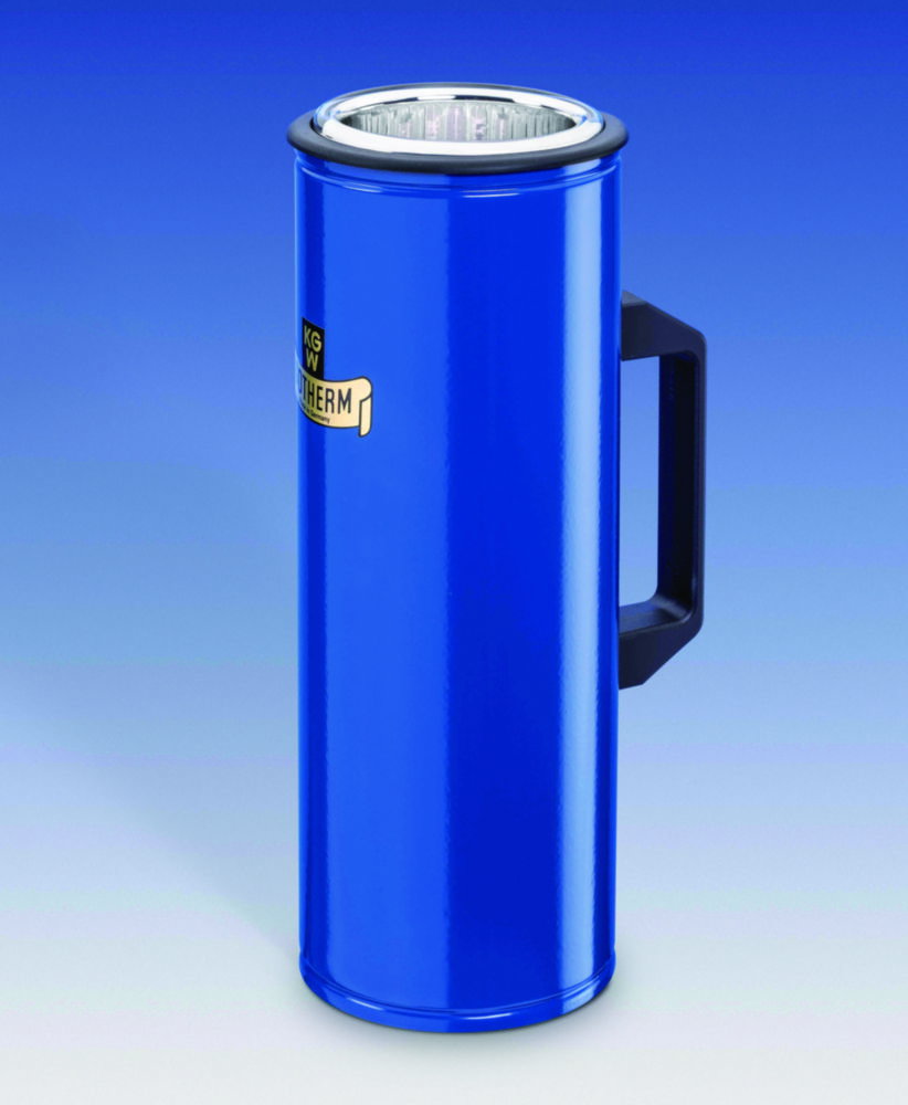 Dewargefäße, zylindrische Form, mit seitlichem Griff