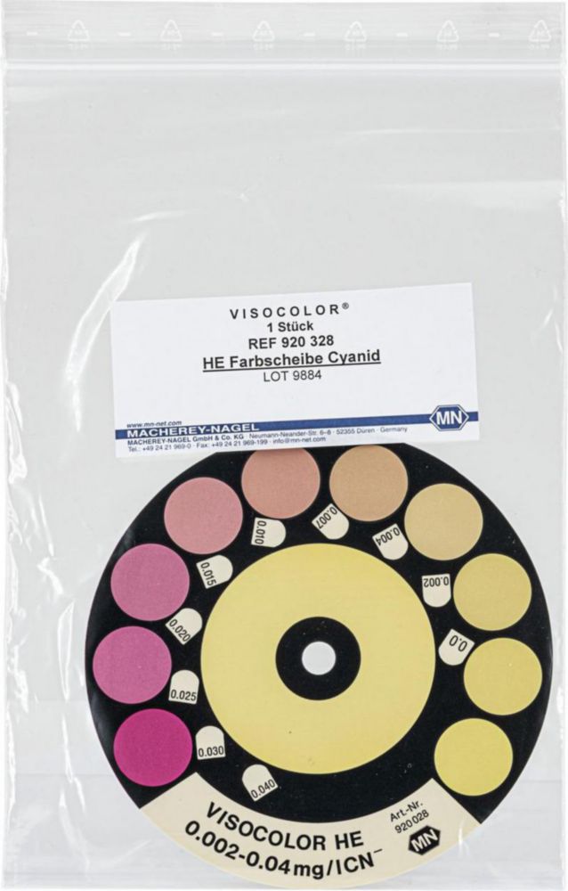 VISOCOLOR HE Farbscheibe Cyanid passend zu Art.-Nr. 920028