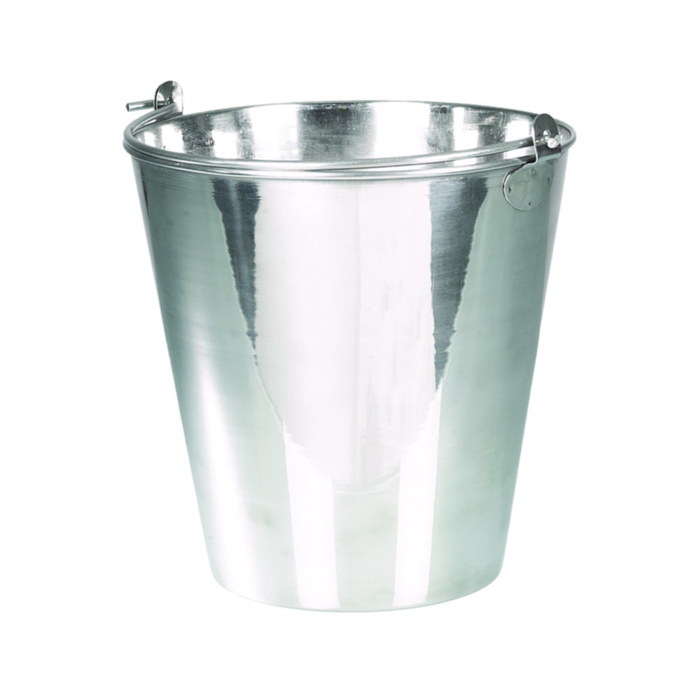 Eimer, Edelstahl V2A