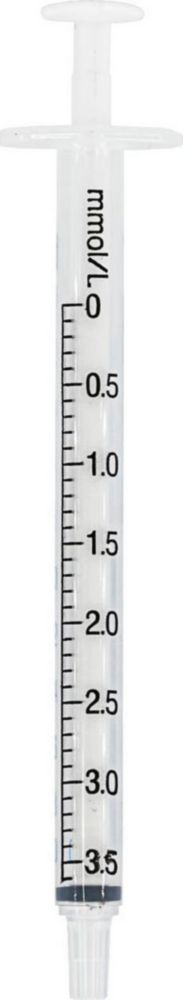 VISOCOLOR Ersatzspritze Gesamthärte H 20 / H 20 F