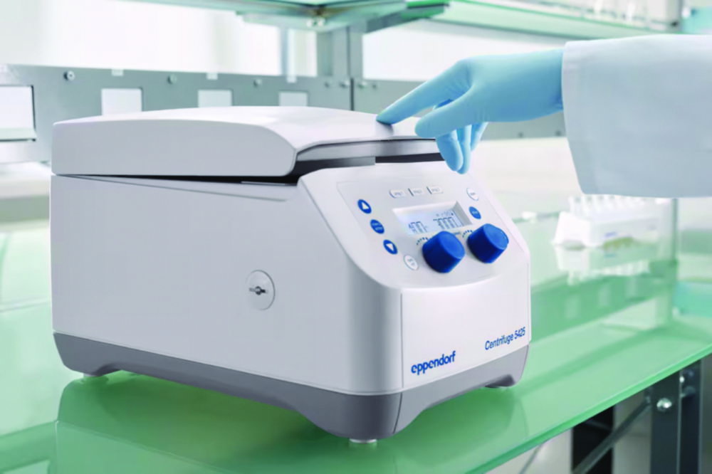Mikrozentrifuge 5425 (IVD), mit Drehknöpfen, ohne Rotor