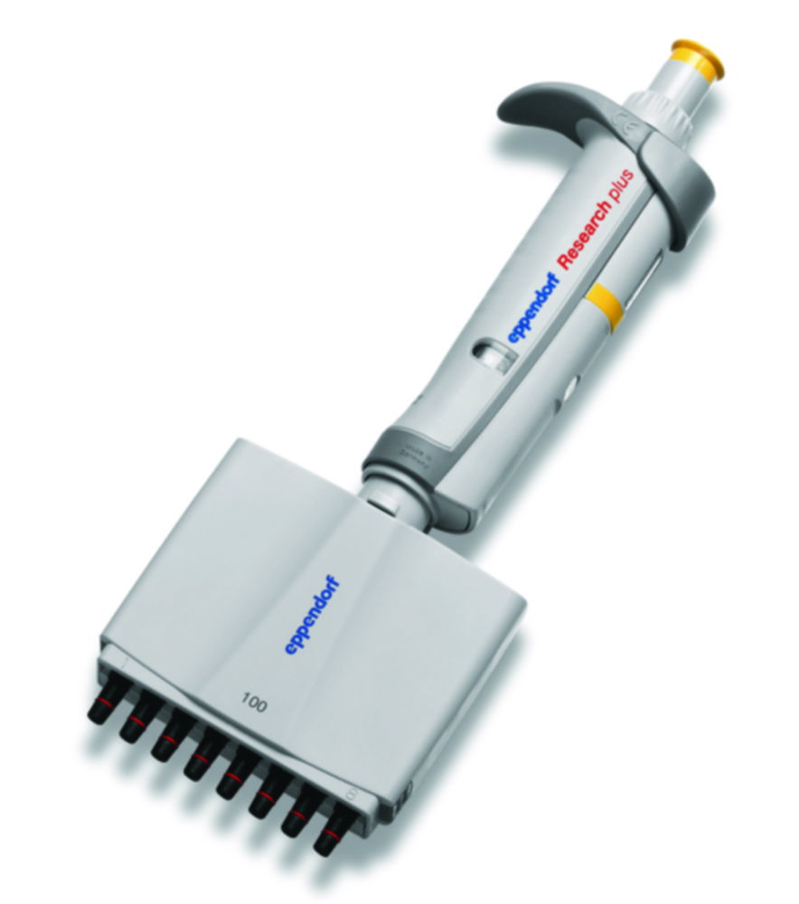 Mehrkanal-Mikroliterpipetten Eppendorf Research® plus (General Lab Product), variabel