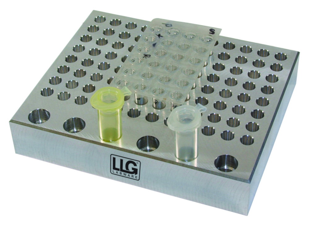 LLG-Temperierblock exact, Aluminium