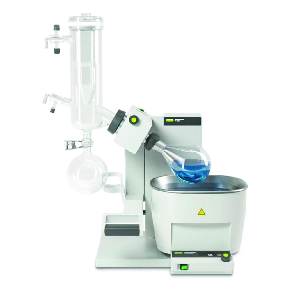 Rotationsverdampfer Rotavapor® R-300, mit Heizbad B-305 und Kühlfalle