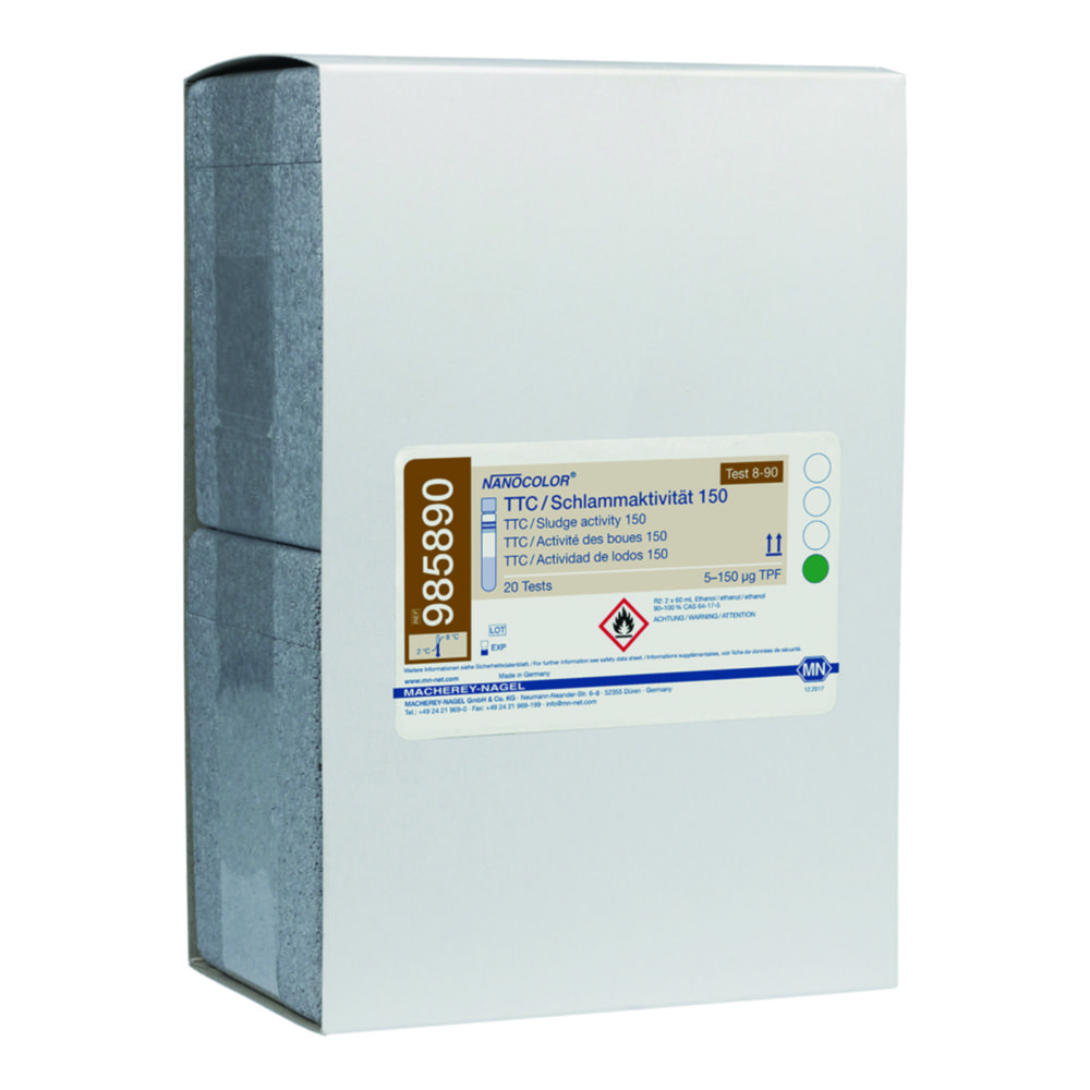 Rundküvettentests NANOCOLOR® TTC / Schlammaktivität