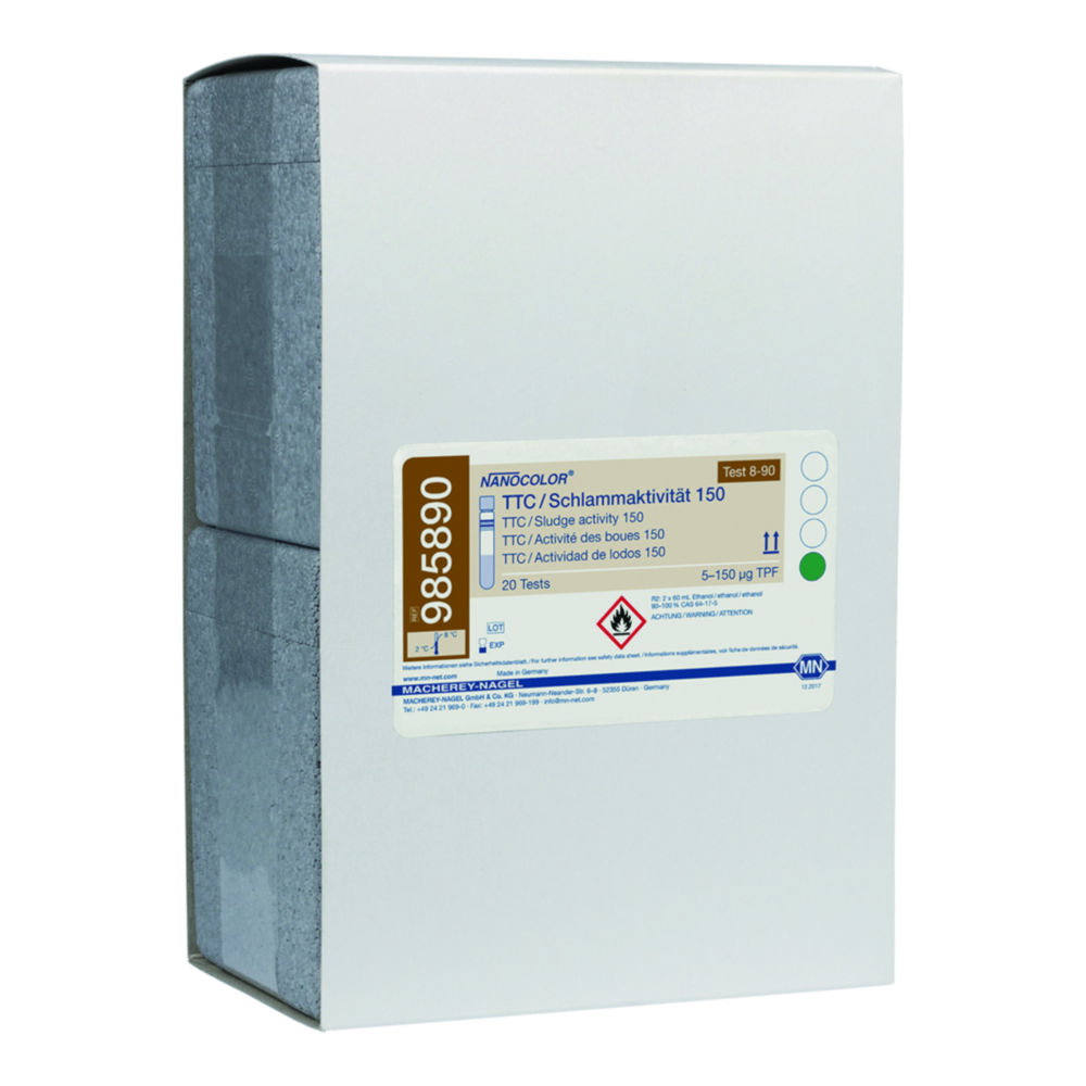 Rundküvettentests NANOCOLOR® TTC / Schlammaktivität