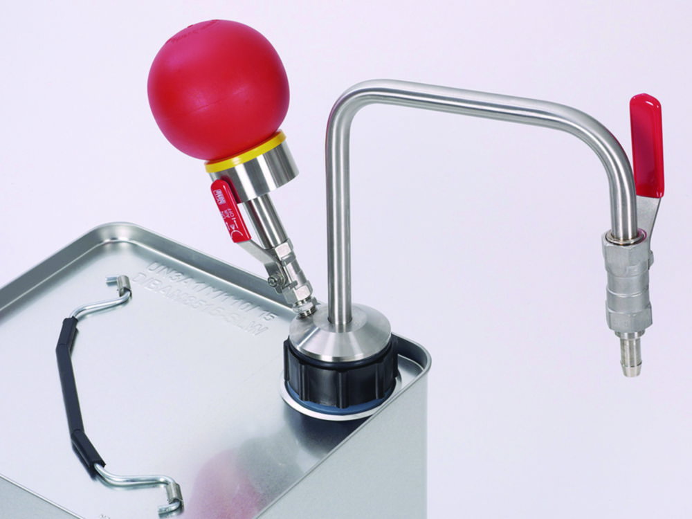 Lösemittelpumpe Handbetrieb, für Weissblechkanister