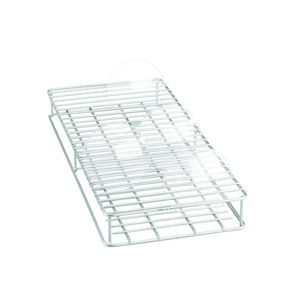 Einsatz 1/2, E 402 für 44 Uhrgläser/Glasscheiben 80 - 125 mm Durchmesser