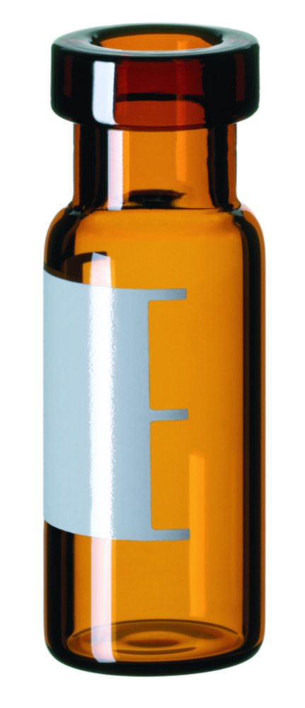 n.Abv.bei La-Pha-Pack n.m.l. Ersatz 6291636 Rollrandflaschen 1,5 ml, braun 32x11,6mm, weite Öffnung