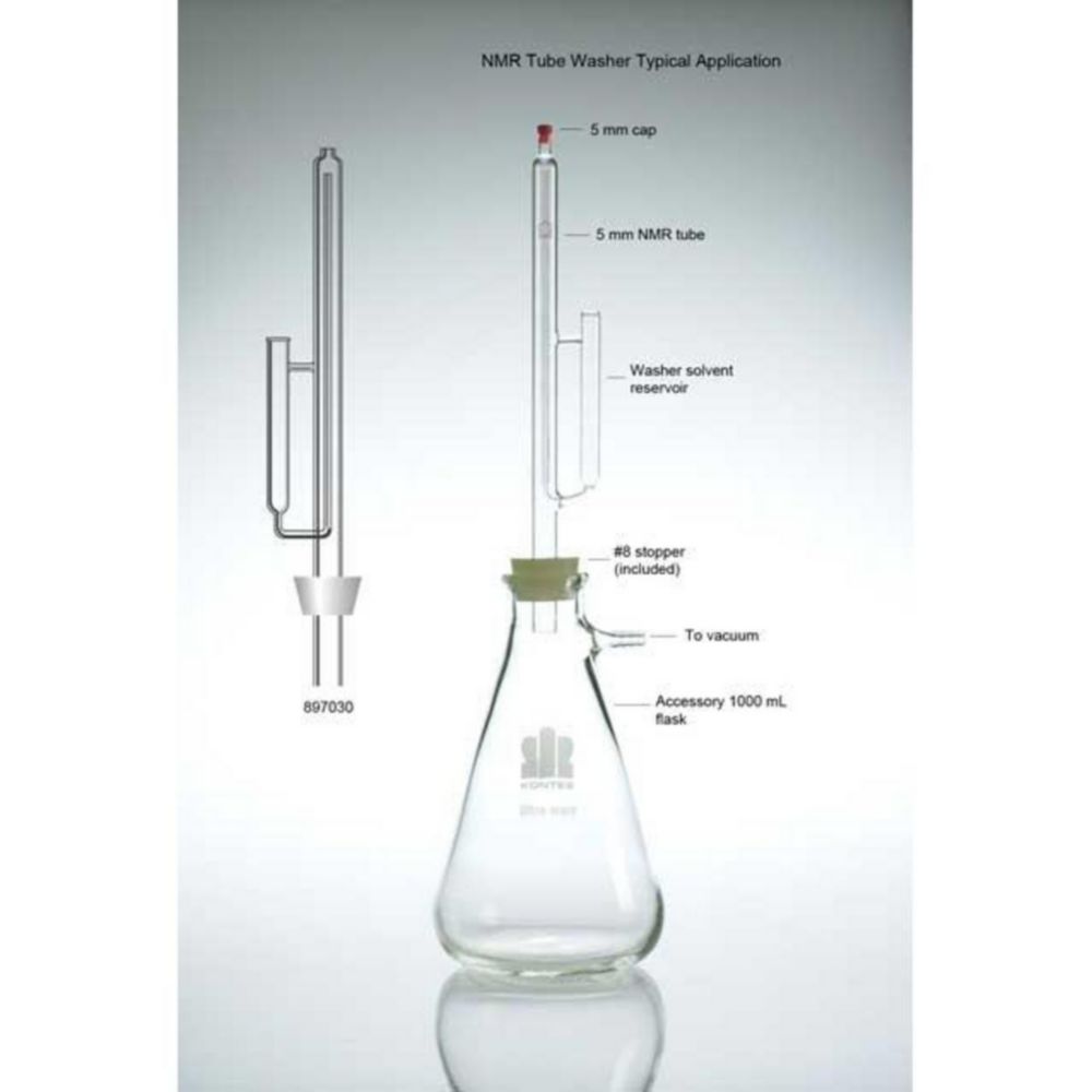 NMR-Röhrenwaschgerät für 5mm Röhrchen