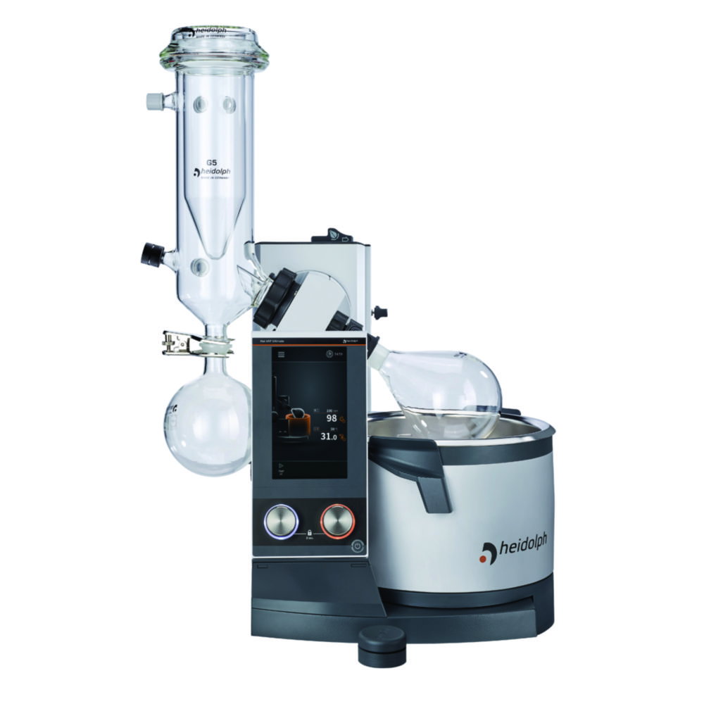 Rotationsverdampfer Hei-VAP Ultimate, mit Handlift, Kühlfalle