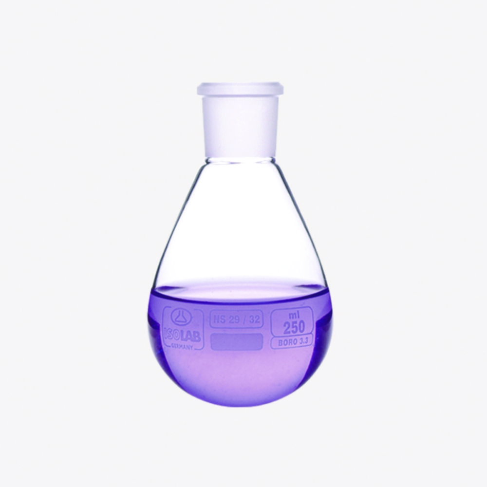 Verdampferkolben, Birnenform, Borosilikatglas 3.3