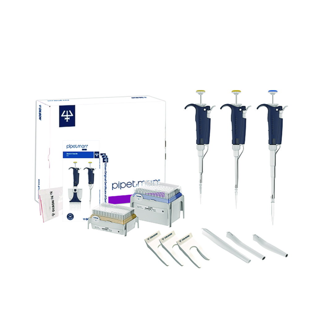 Einkanal-Mikroliterpipetten, Pipetman® L, variabel, Starter Kits