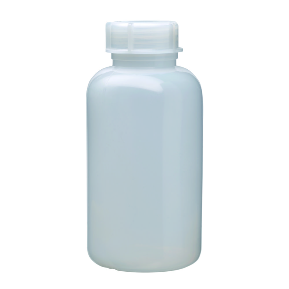 Weithals-Verpackungsflaschen 500 ml, PE-LD, natur Höhe 153 mm, GL 50, Ø 75 mm VE=100