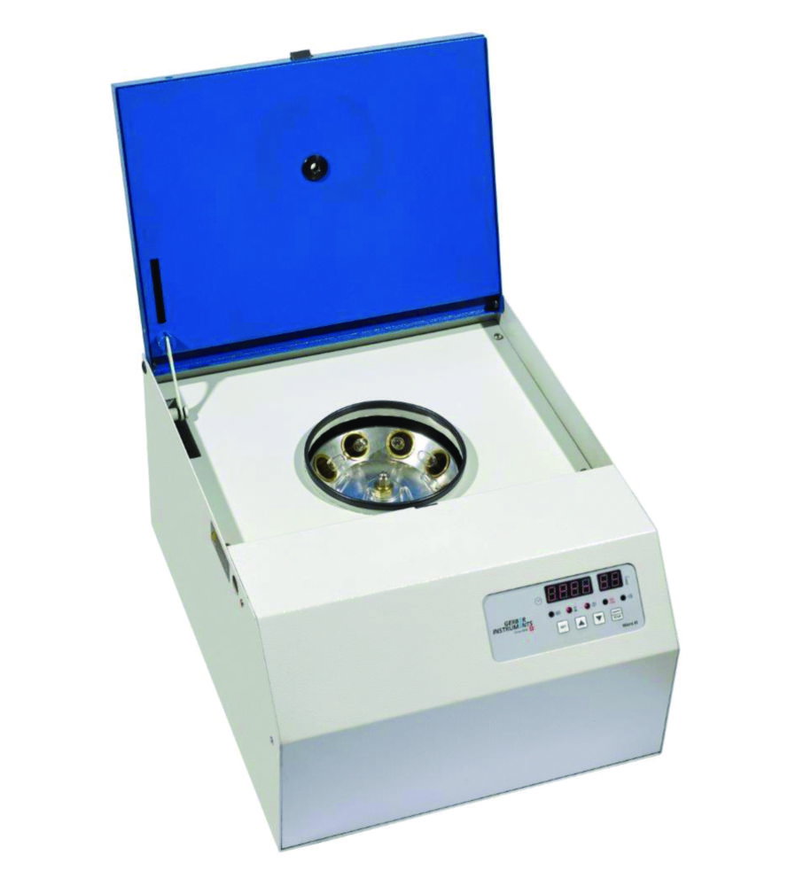 Zentrifuge Micro III mit Gerber-Rotor und 8 Butyrometerhülsen