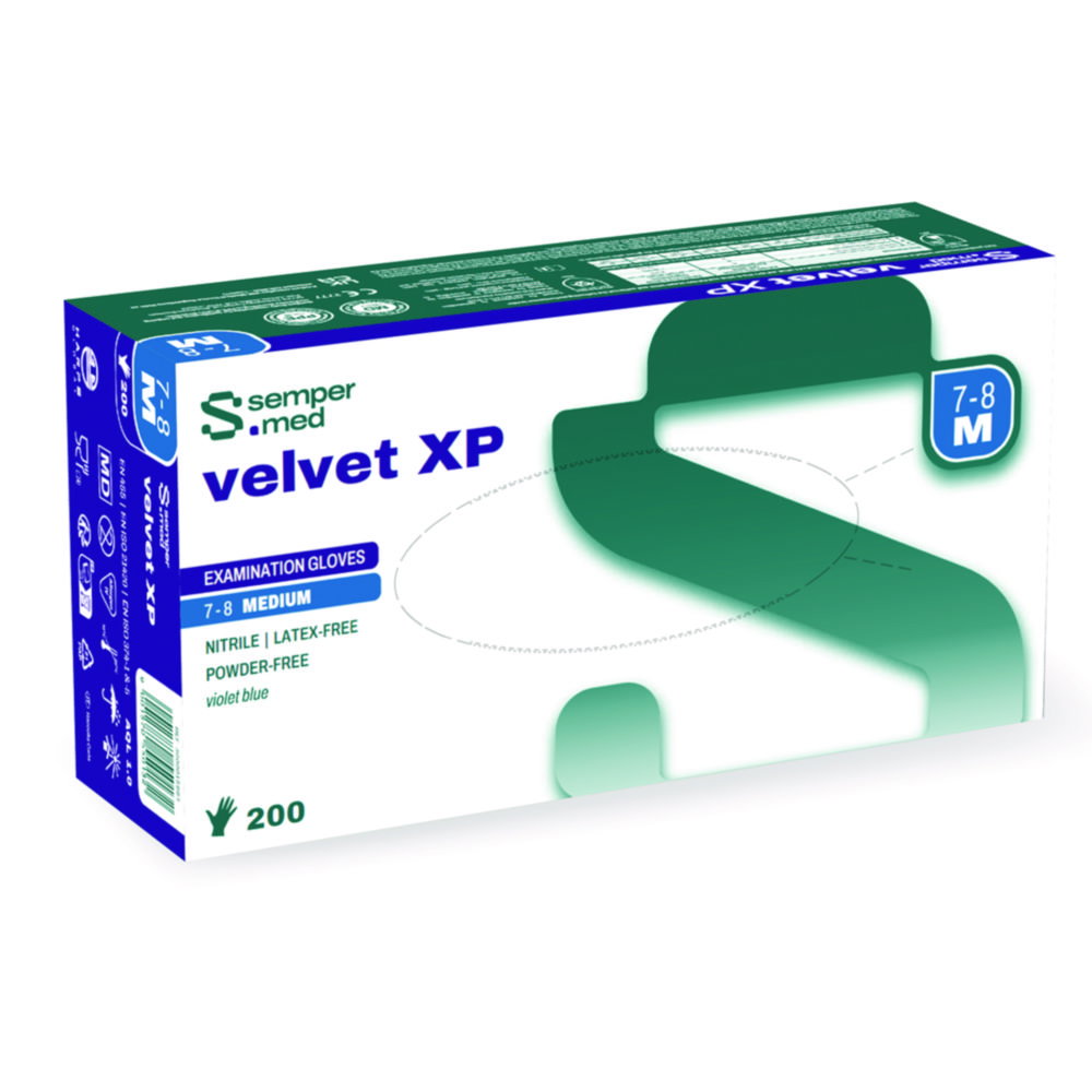 Einmalhandschuhe, Sempermed® velvet XP, Nitril