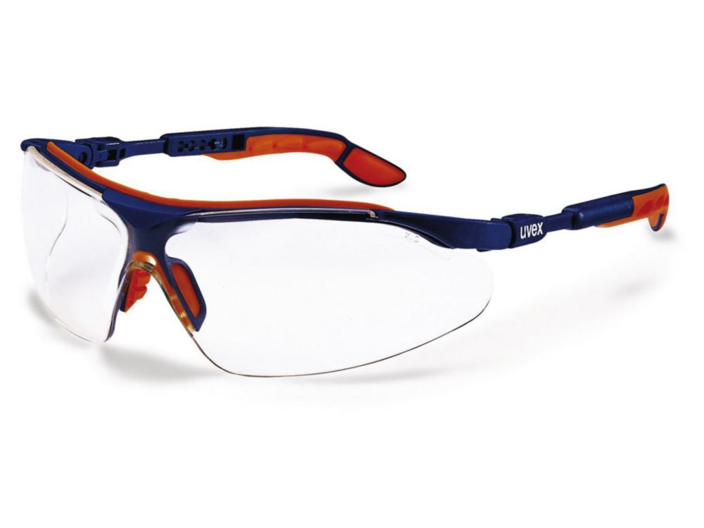 Schutzbrille Sport blau/orange
