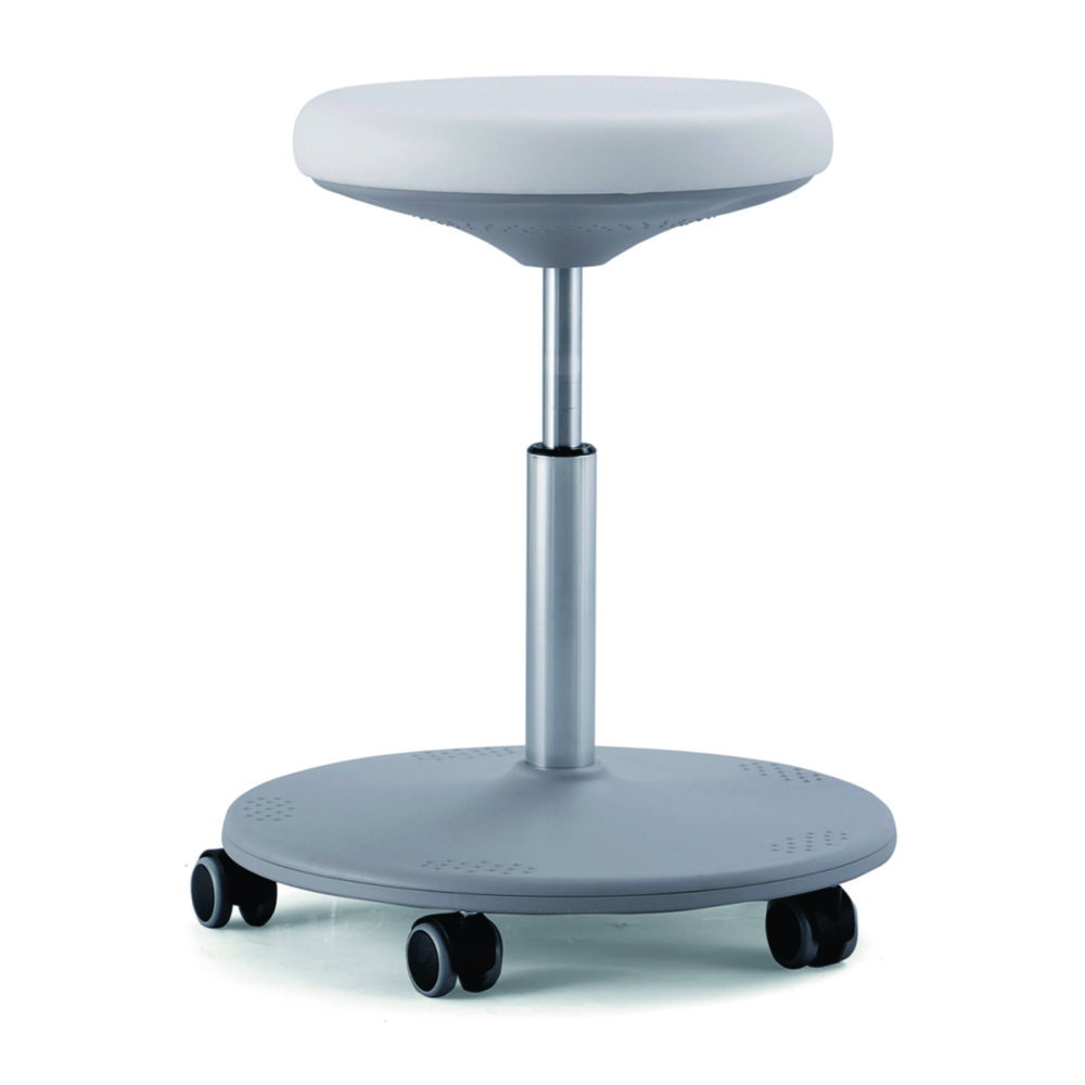 Laborhocker Labster,  mit Rollen | Typ: Labster, Sitzhöhe: 450 ... 650 mm, Ausführung (Fuß): Rollen