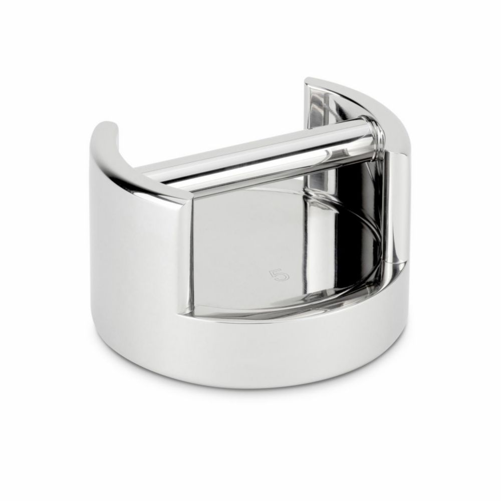 F1 5 kg Prüfgewicht Kontrollgewicht, Edelstahl poliert