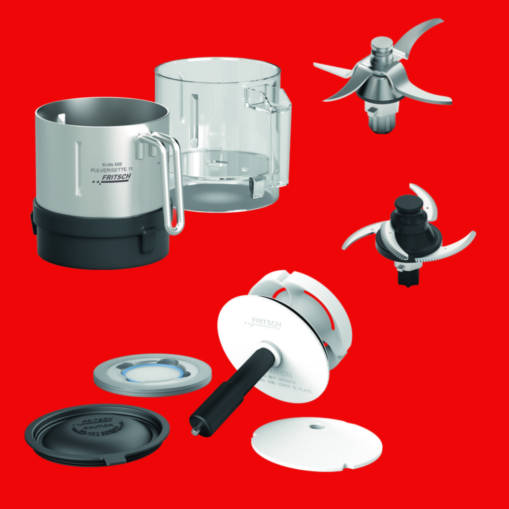 Zubehör für Messermühle PULVERISETTE 11