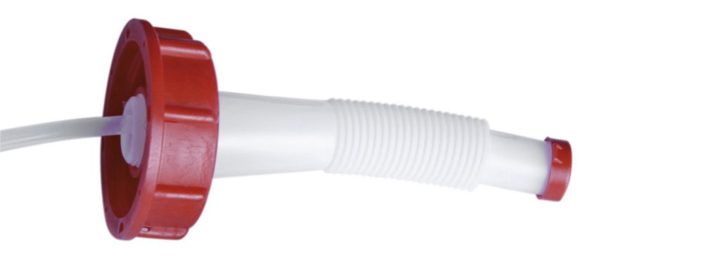 Ausgießer, S55, flexibel mit Sicherheitsbelüftung