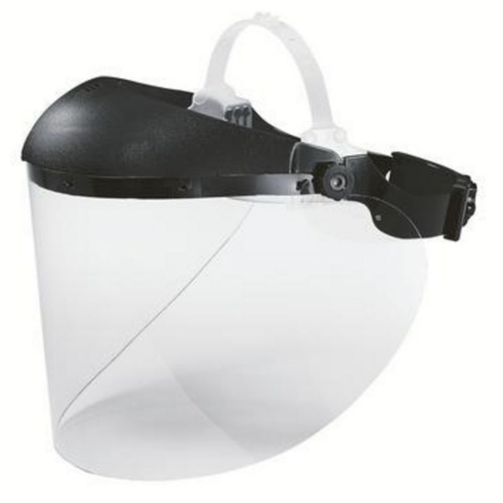 Gesichtsschutzschirm 9706 Scheibe: farblos, CA, beschlagfrei 1 mm, 540x195 mm