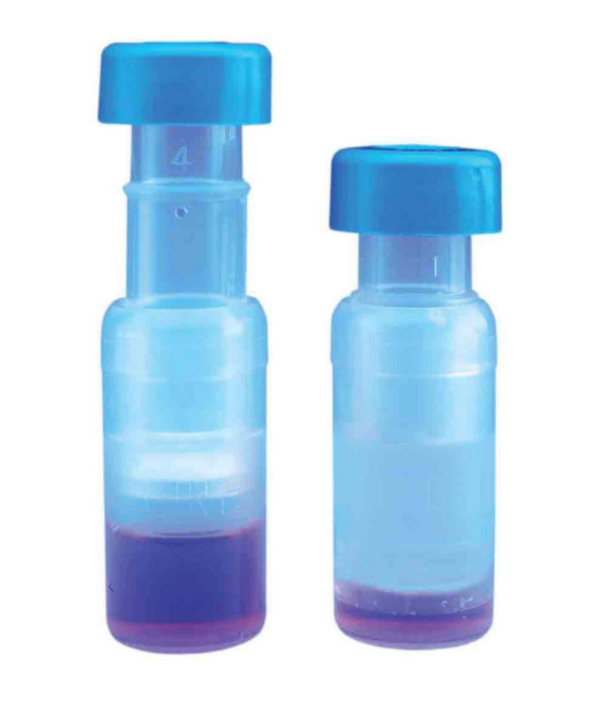 Spritzenlose Filter Mini-UniPrep 0,2 µm, PTFE, Standardkappe, transparentes Gehäuse, VE=1000