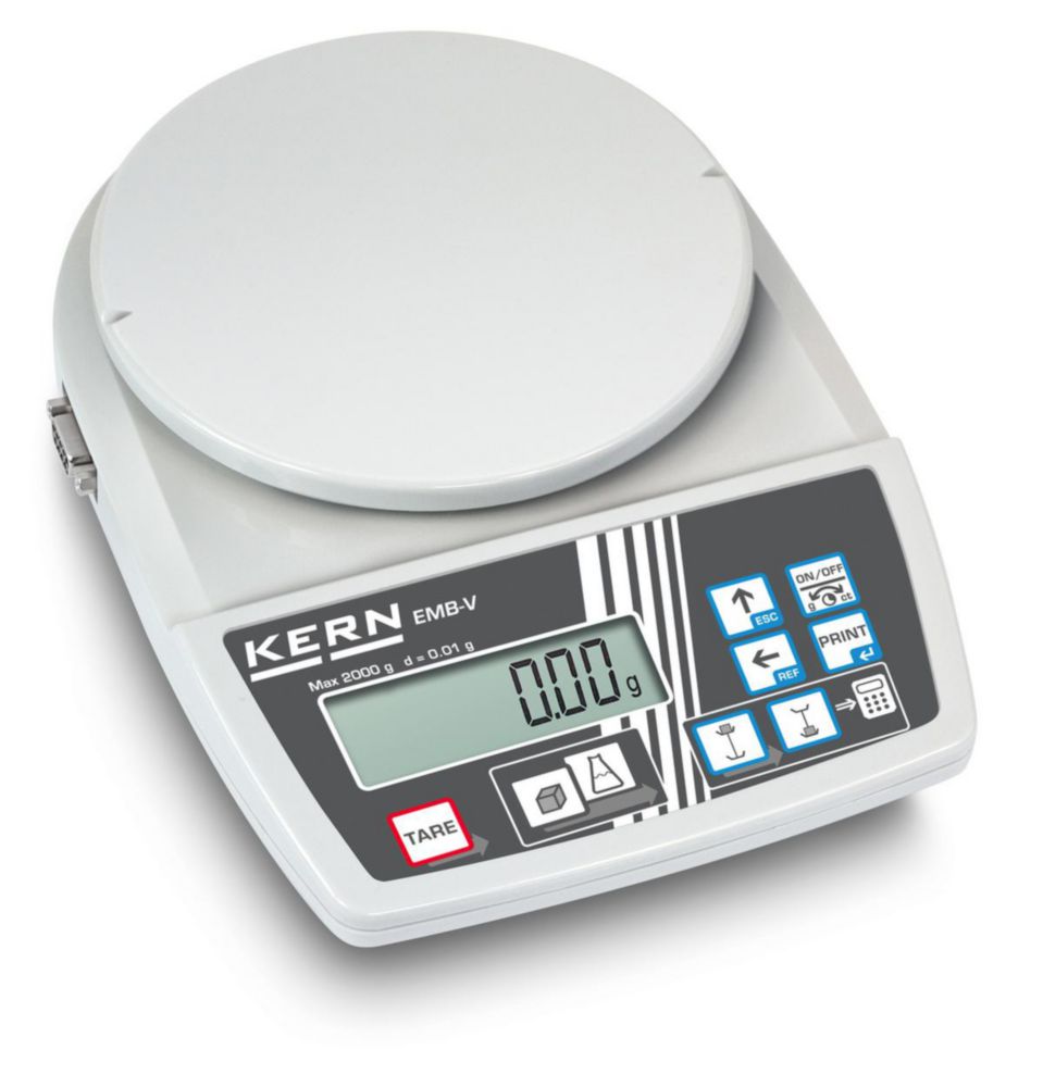 Schulwaage EMB 2000-2V 2000 g / 0,01g,