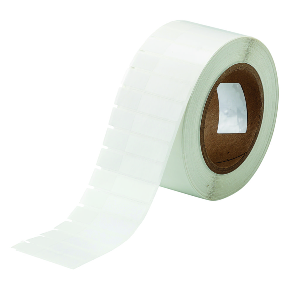 Selbstlaminierende Kryo-Etiketten mit transparentem Ende für Thermotransferdrucker (THT)