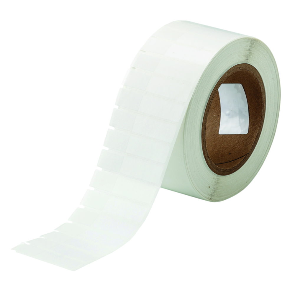 Selbstlaminierende Kryo-Etiketten mit transparentem Ende für Thermotransferdrucker (THT)