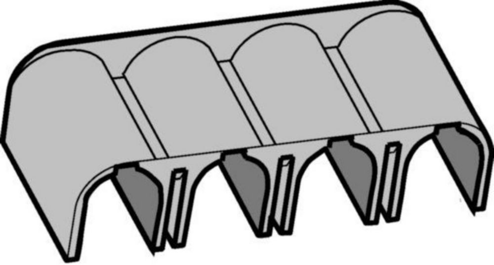 Sperrclip für 8 Kanal Pipette