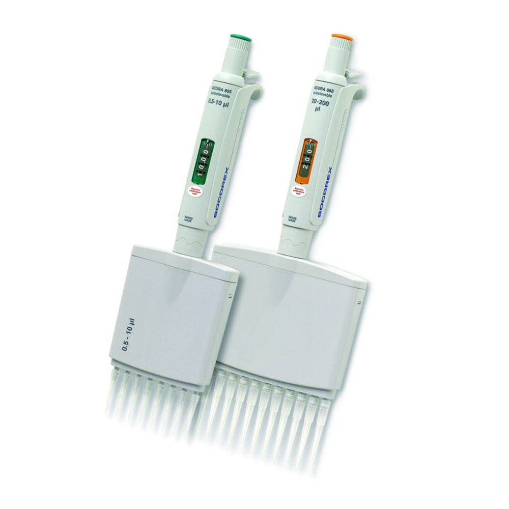 Mehrkanal-Mikroliterpipetten Acura® manual 855, variabel