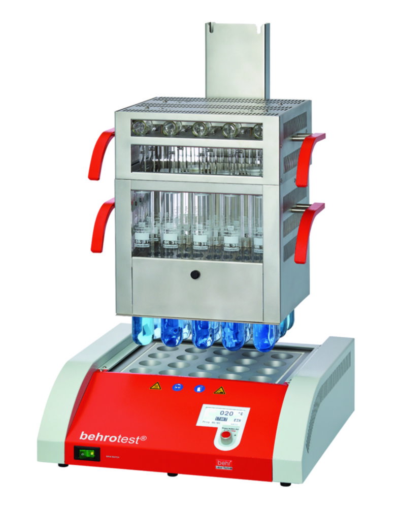 Standard Blockaufschlusssysteme Kjeldahl K 8, K 12 und K 20