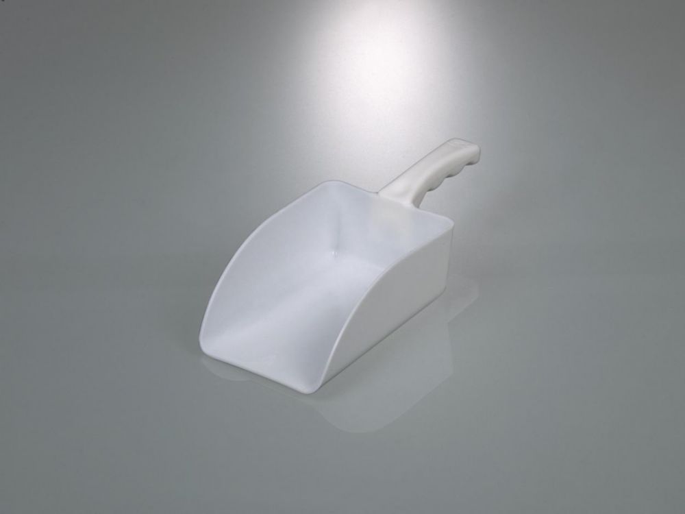 Füll-Schaufel 15x11 cm, weiß Gesamtlänge 25 cm, PP Lebensmittel