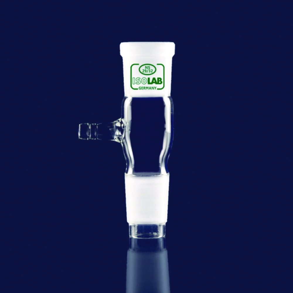 Destilliervorstoß gerade, Borosilikatglas 3.3
