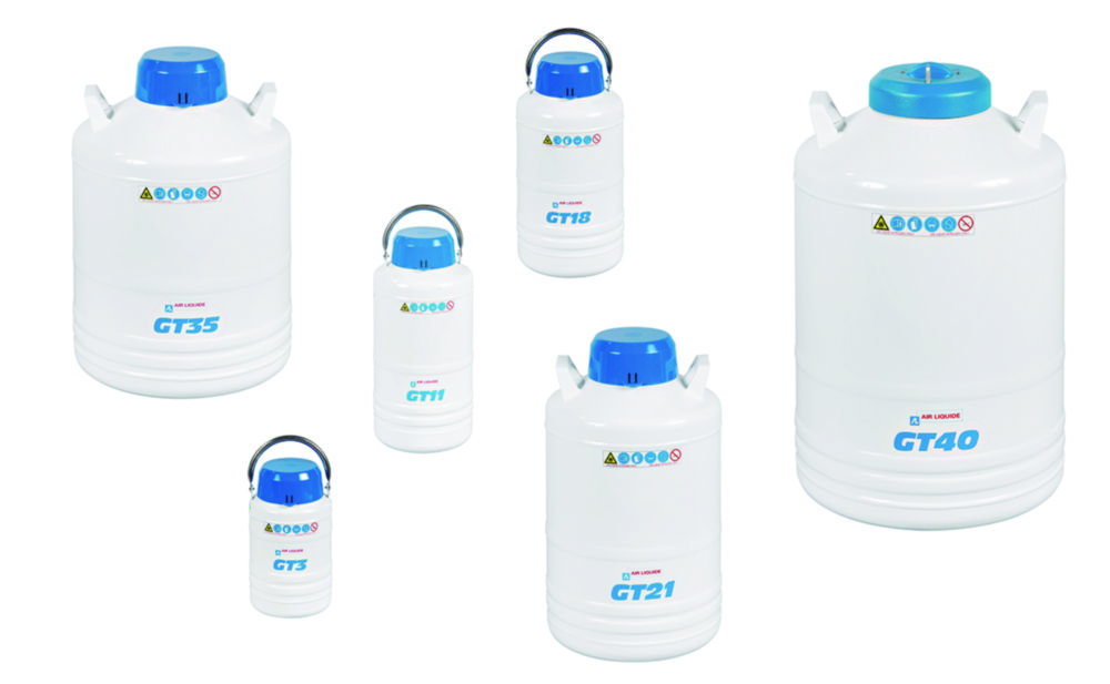 Flüssigstickstoff-Behälter BIO GT, Aluminium