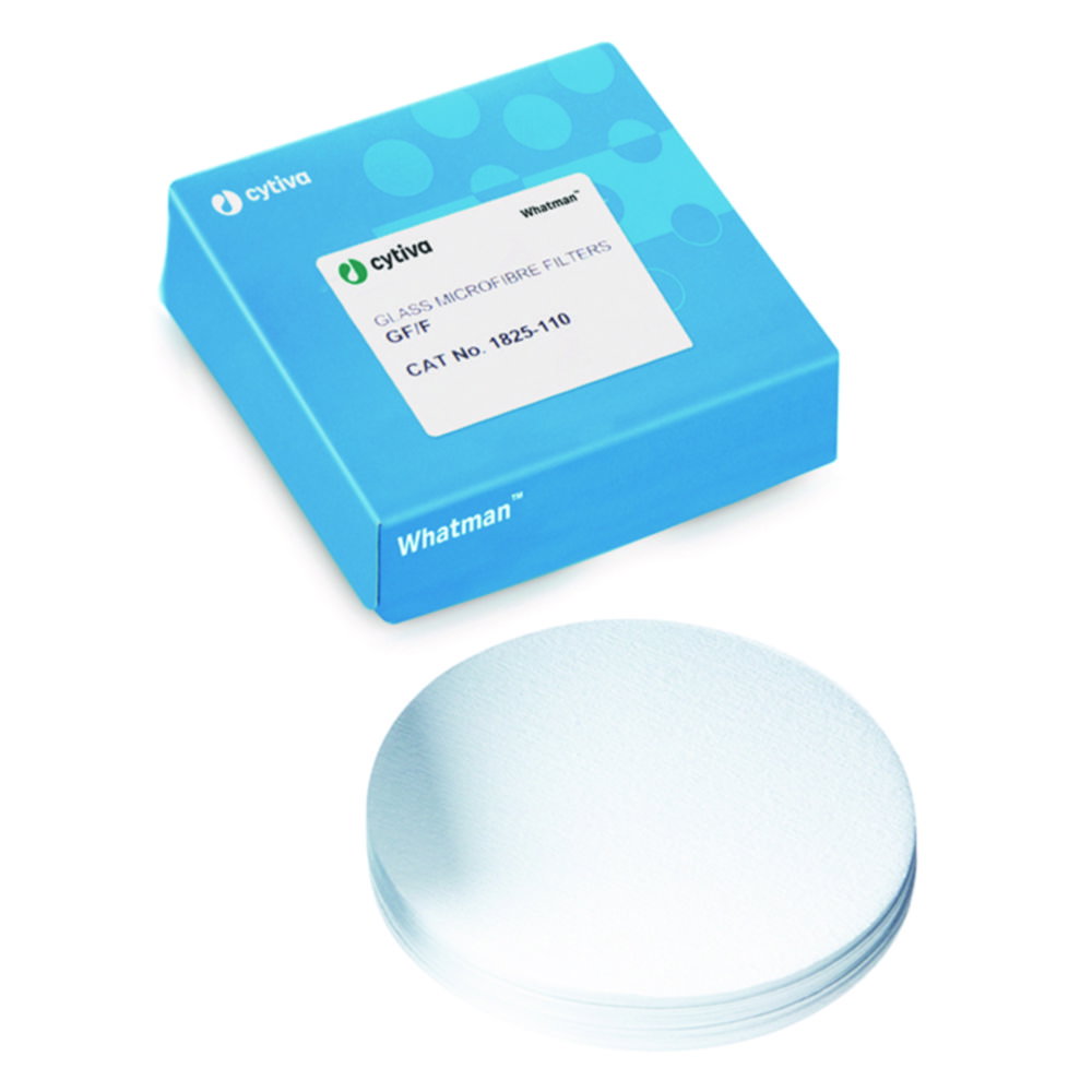 Glasfaser Filter Typ GF/F, Rundfilter