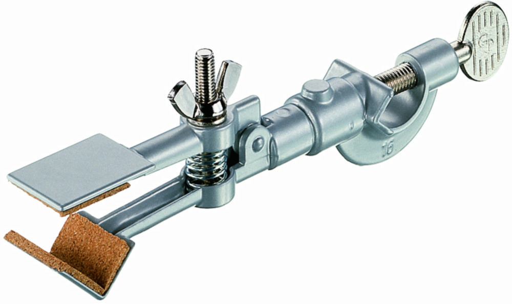 Stativklemme mit Muffe 10-25 mm, Zinkdruckguss, pulverbeschichtet