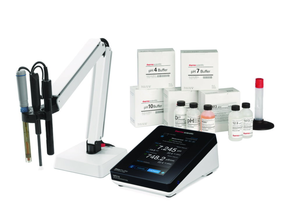 pH/Ionen-, Leitfähigkeits- und Sauerstoffmessgerät Orion™ Pro Star MP218, pH/conductivity kit