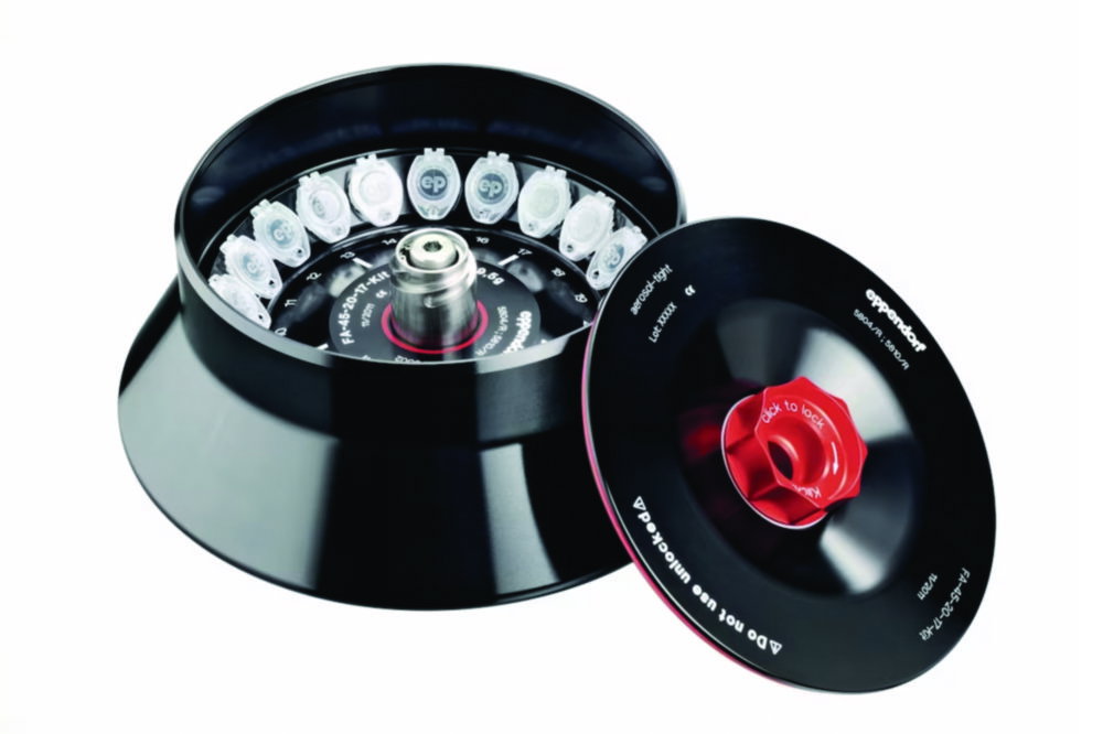 Festwinkelrotoren für Zentrifuge 5910 Ri, 5920 R, inkl. QuickLock®-Rotordeckel