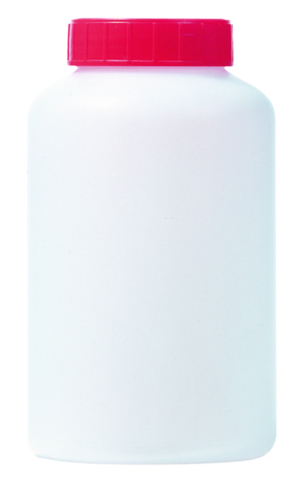 Weithalsflaschen, PE, mit Einzelverschluss