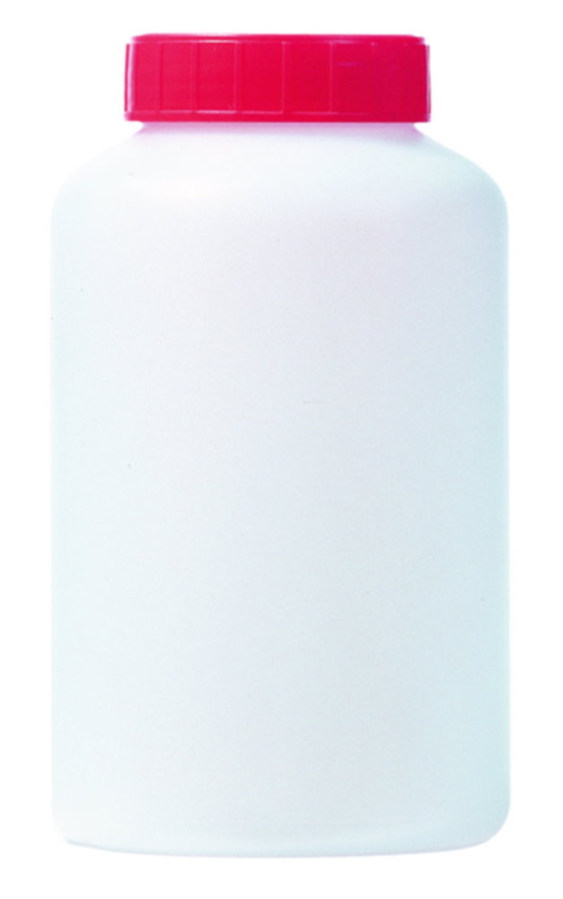 Weithalsflaschen, PE, mit Einzelverschluss